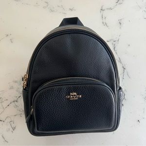 BLACK COACH MINI BACKPACK